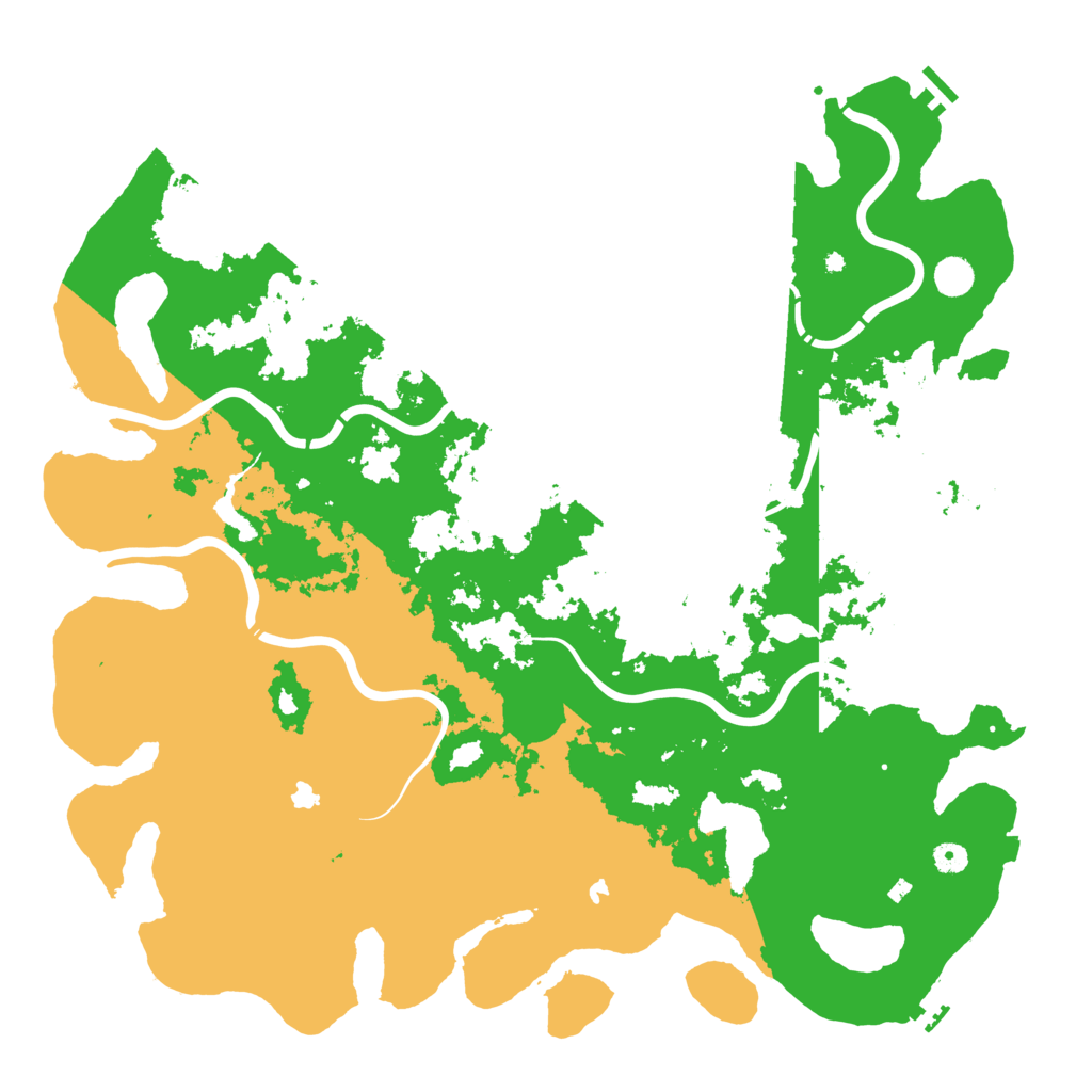 Biome Rust Map: Procedural Map, Size: 5000, Seed: 2059041188