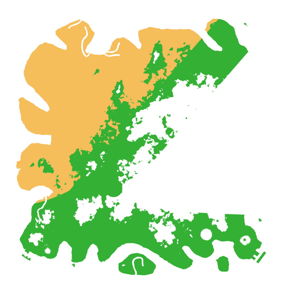 Biome Rust Map: Procedural Map, Size: 4500, Seed: 1436564424