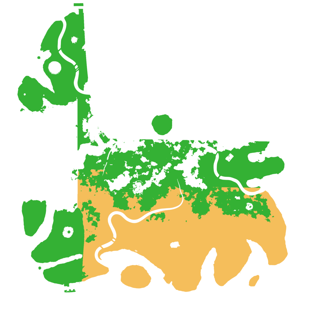 Biome Rust Map: Procedural Map, Size: 4250, Seed: 118645883