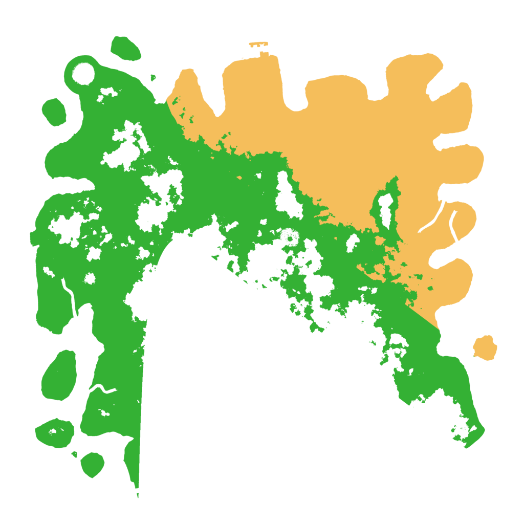 Biome Rust Map: Procedural Map, Size: 4250, Seed: 437053357