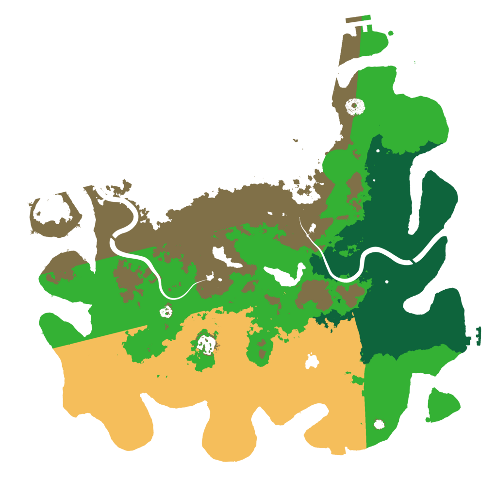 Biome Rust Map: Procedural Map, Size: 4000, Seed: 485395677