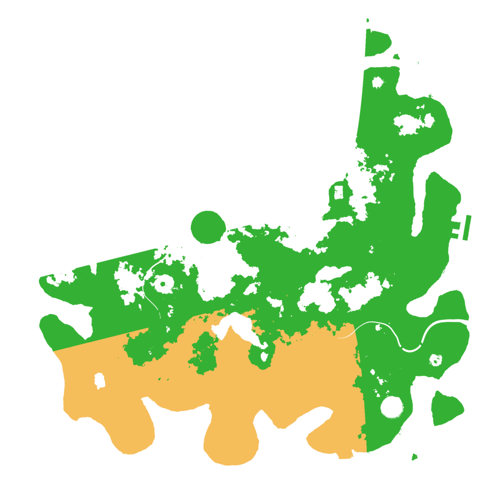 Biome Rust Map: Procedural Map, Size: 4000, Seed: 485395677