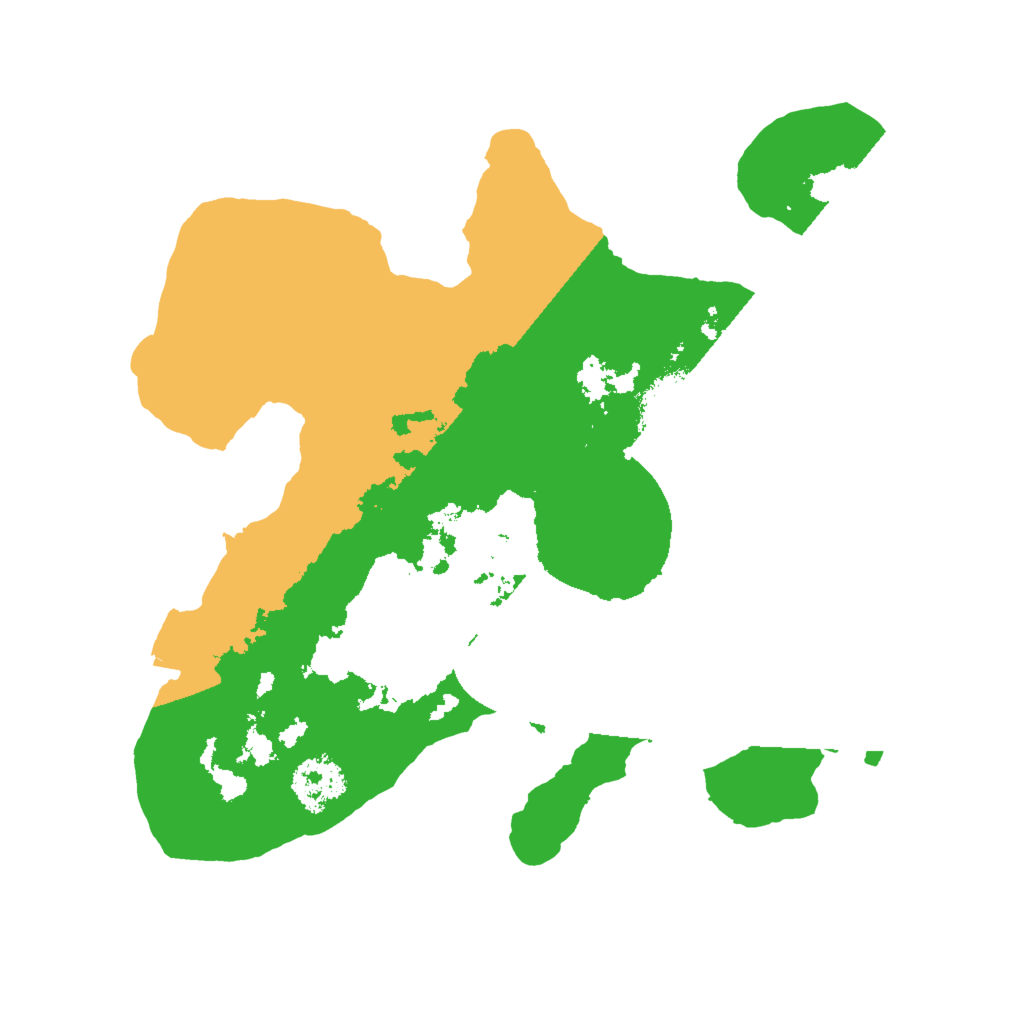 Biome Rust Map: Procedural Map, Size: 2000, Seed: 320732029