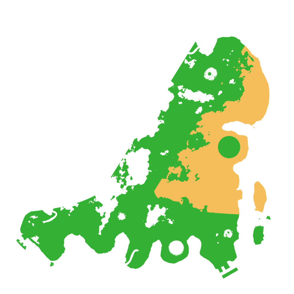 Biome Rust Map: Procedural Map, Size: 3500, Seed: 112735586