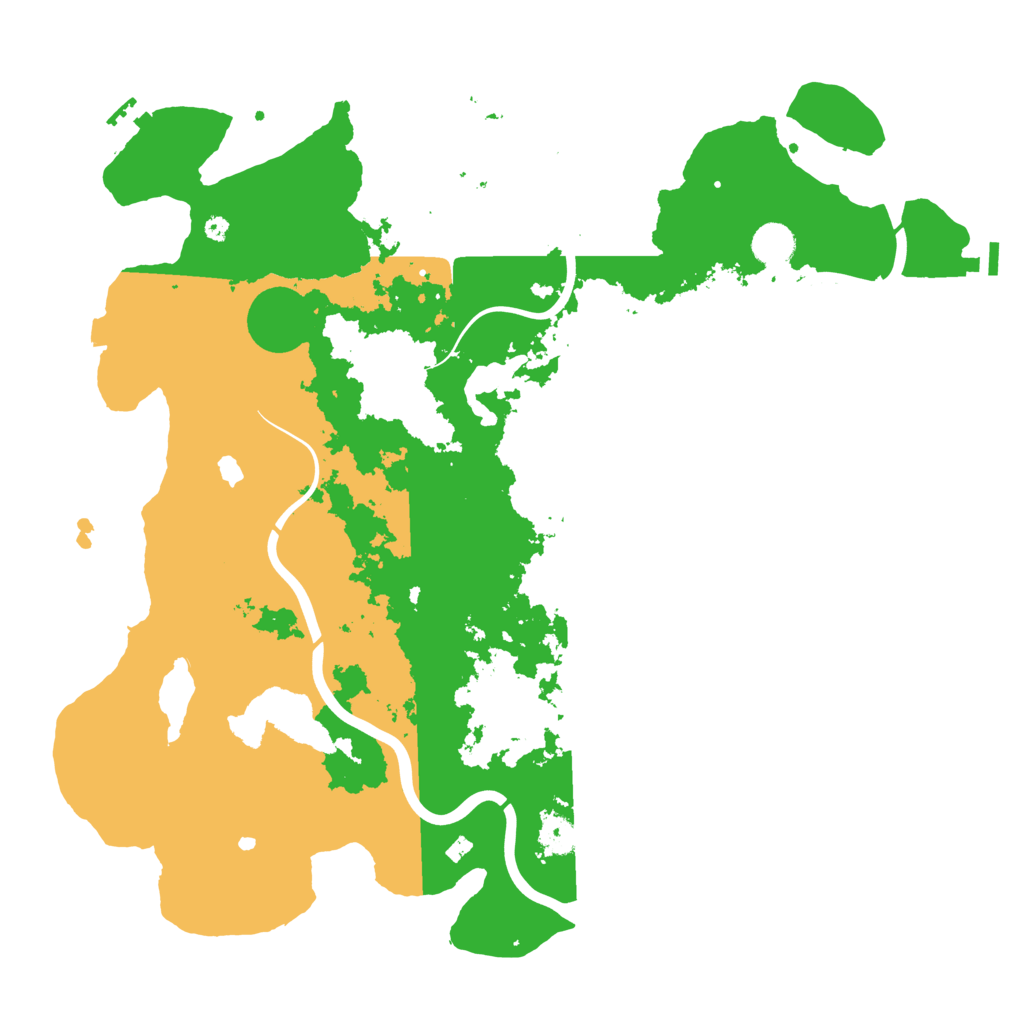 Biome Rust Map: Procedural Map, Size: 4250, Seed: 516076852