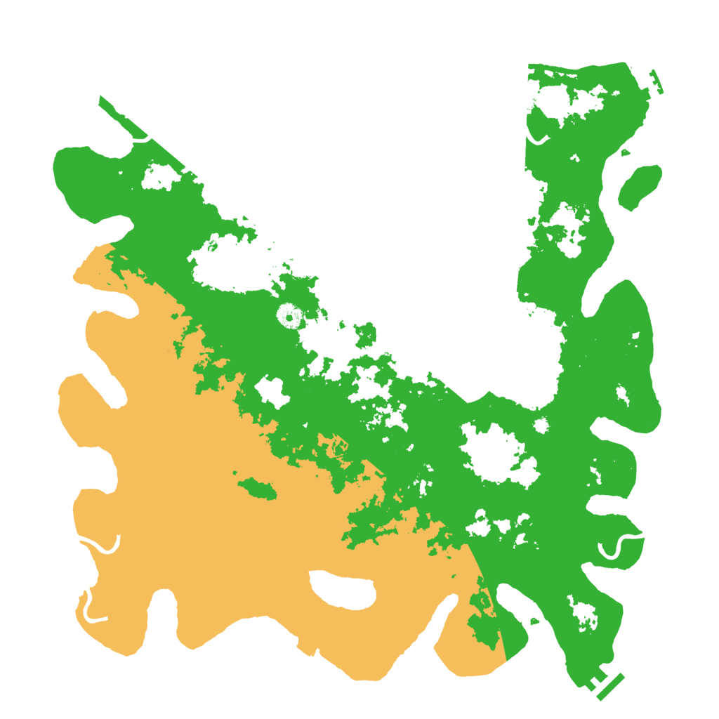 Biome Rust Map: Procedural Map, Size: 4250, Seed: 1538128976