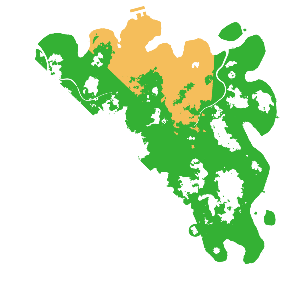 Biome Rust Map: Procedural Map, Size: 4000, Seed: 8245712
