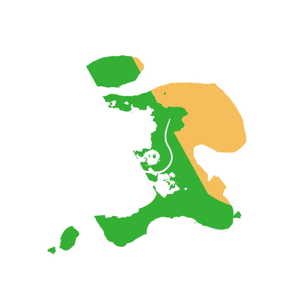 Biome Rust Map: Procedural Map, Size: 2000, Seed: 2081167810