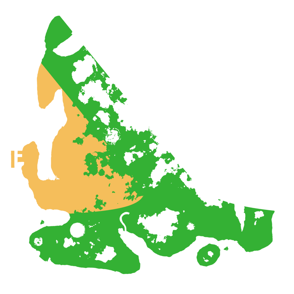 Biome Rust Map: Procedural Map, Size: 3500, Seed: 195358116