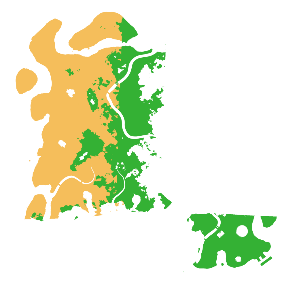 Biome Rust Map: Procedural Map, Size: 4500, Seed: 1322984912