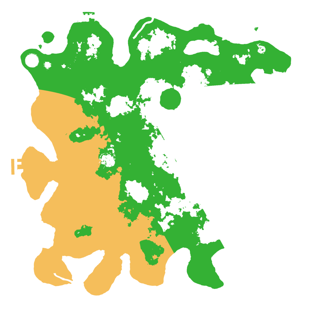 Biome Rust Map: Procedural Map, Size: 4000, Seed: 1277279276