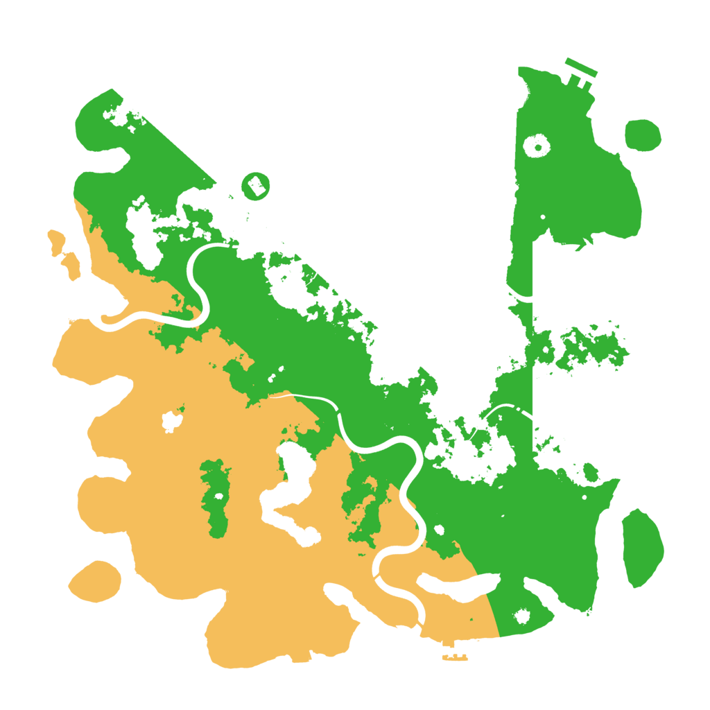Biome Rust Map: Procedural Map, Size: 4250, Seed: 1796659251