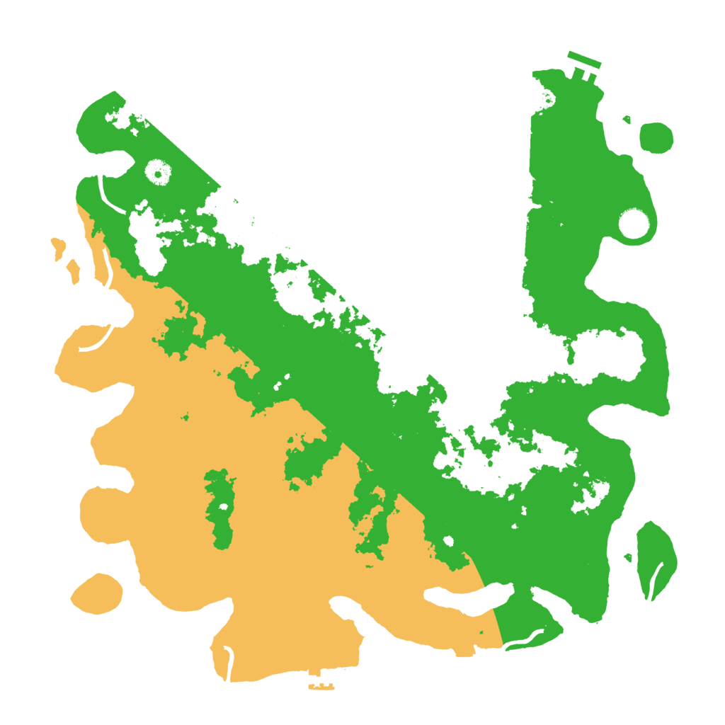 Biome Rust Map: Procedural Map, Size: 4250, Seed: 1796659251