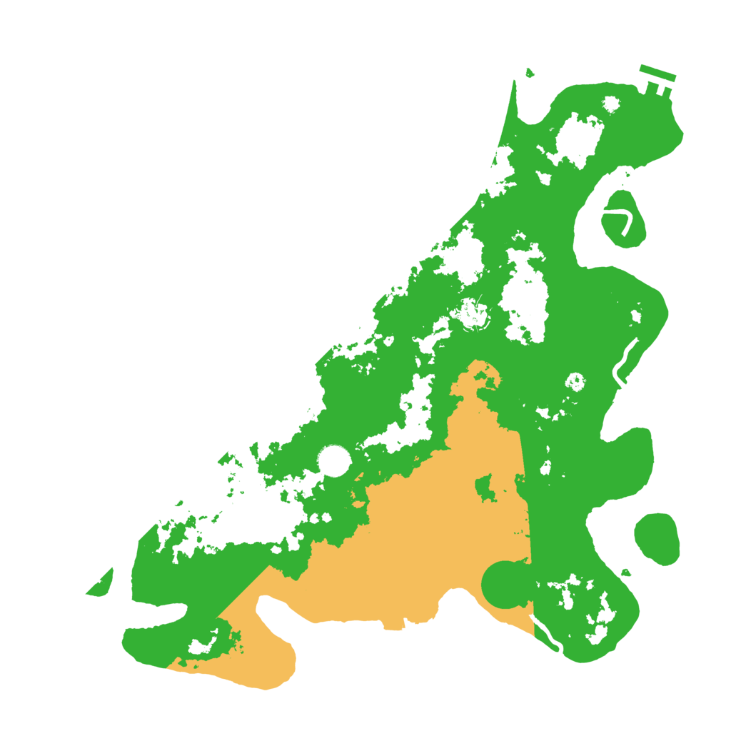Biome Rust Map: Procedural Map, Size: 4000, Seed: 47811124