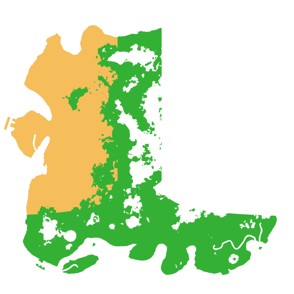 Biome Rust Map: Procedural Map, Size: 4500, Seed: 1123183689