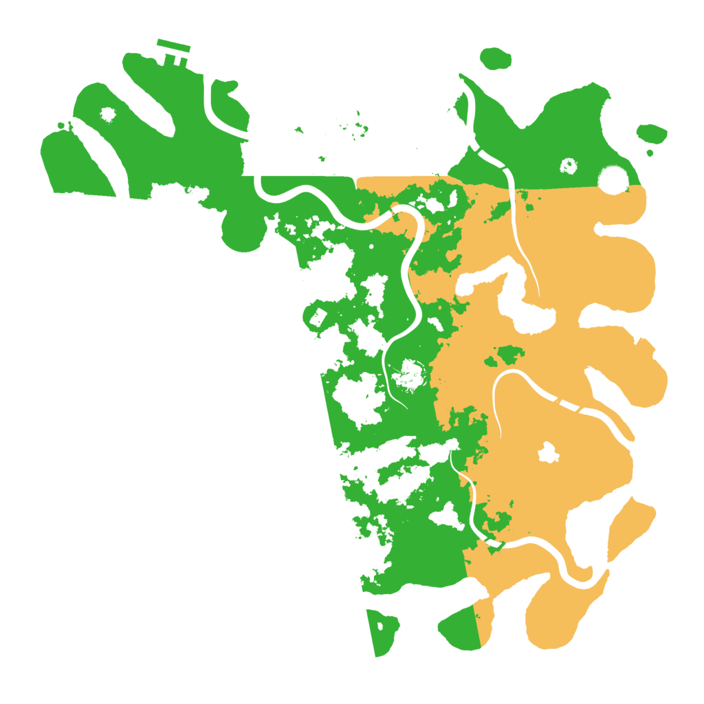 Biome Rust Map: Procedural Map, Size: 4250, Seed: 573038989