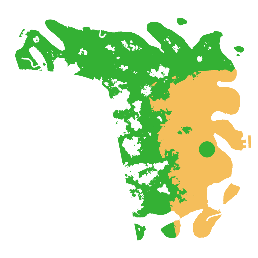 Biome Rust Map: Procedural Map, Size: 4250, Seed: 573038989