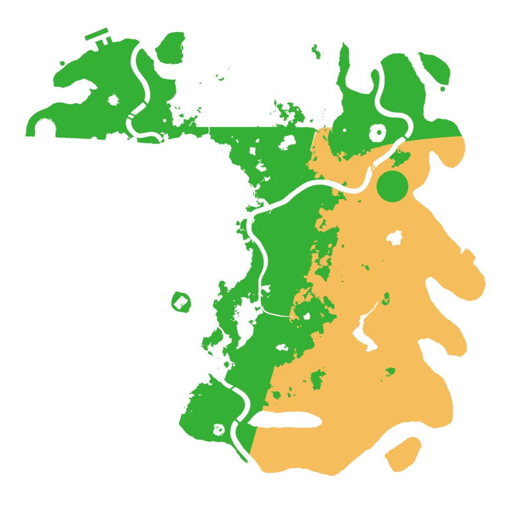 Biome Rust Map: Procedural Map, Size: 4250, Seed: 1825803715