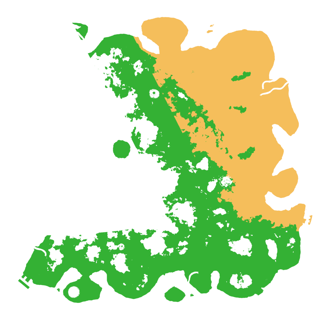 Biome Rust Map: Procedural Map, Size: 5000, Seed: 568341644