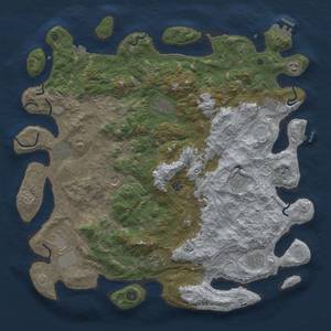 Thumbnail Rust Map: Procedural Map, Size: 4750, Seed: 1988726312, 19 Monuments