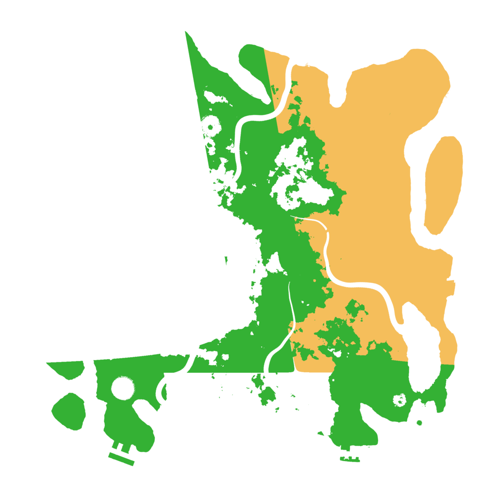 Biome Rust Map: Procedural Map, Size: 3800, Seed: 1344922436