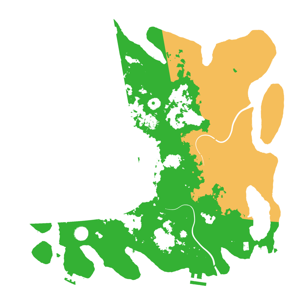 Biome Rust Map: Procedural Map, Size: 3800, Seed: 1344922436