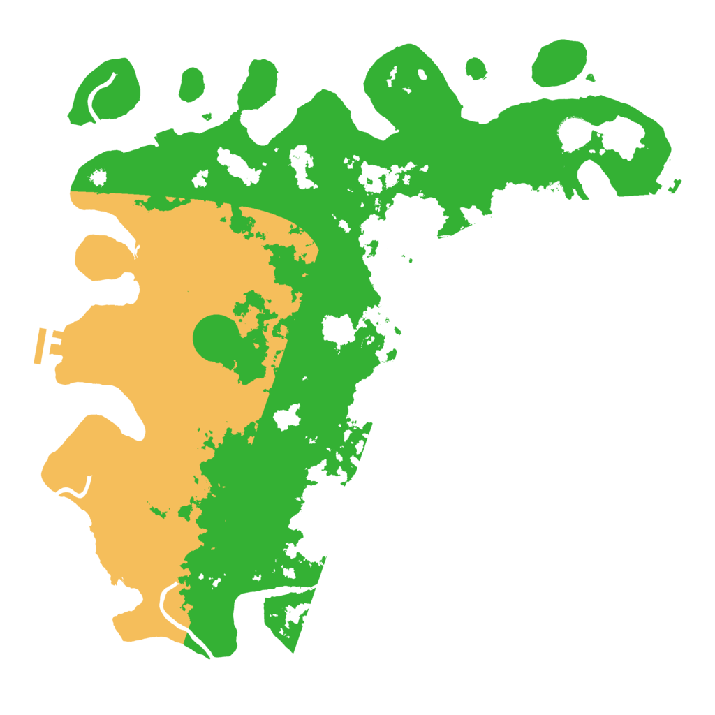 Biome Rust Map: Procedural Map, Size: 4000, Seed: 2097977279