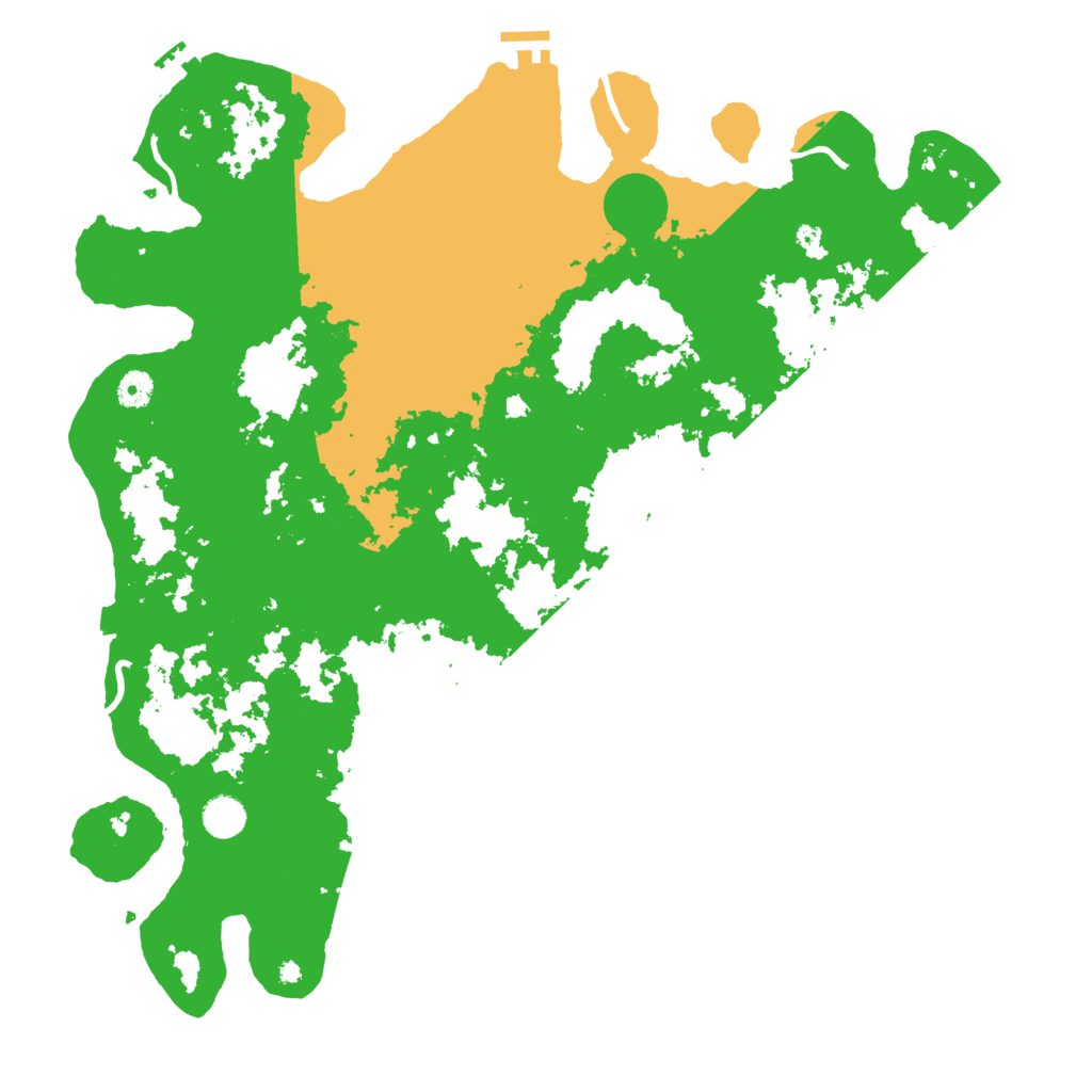 Biome Rust Map: Procedural Map, Size: 4500, Seed: 855032488