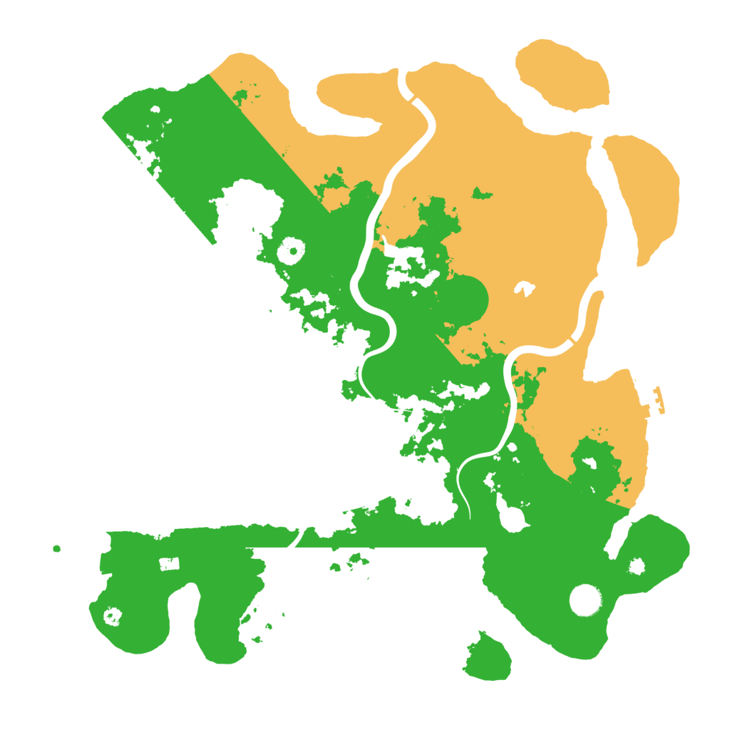 Biome Rust Map: Procedural Map, Size: 4000, Seed: 589286