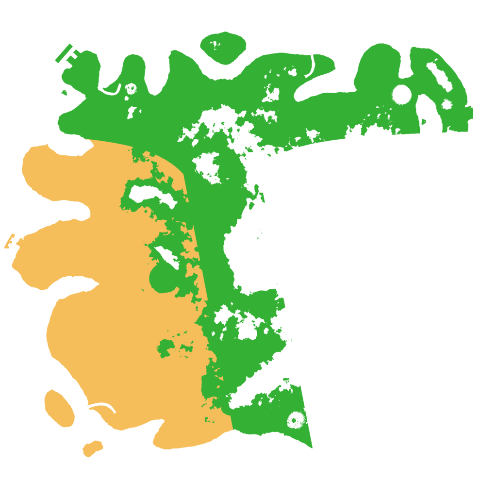 Biome Rust Map: Procedural Map, Size: 4500, Seed: 29501