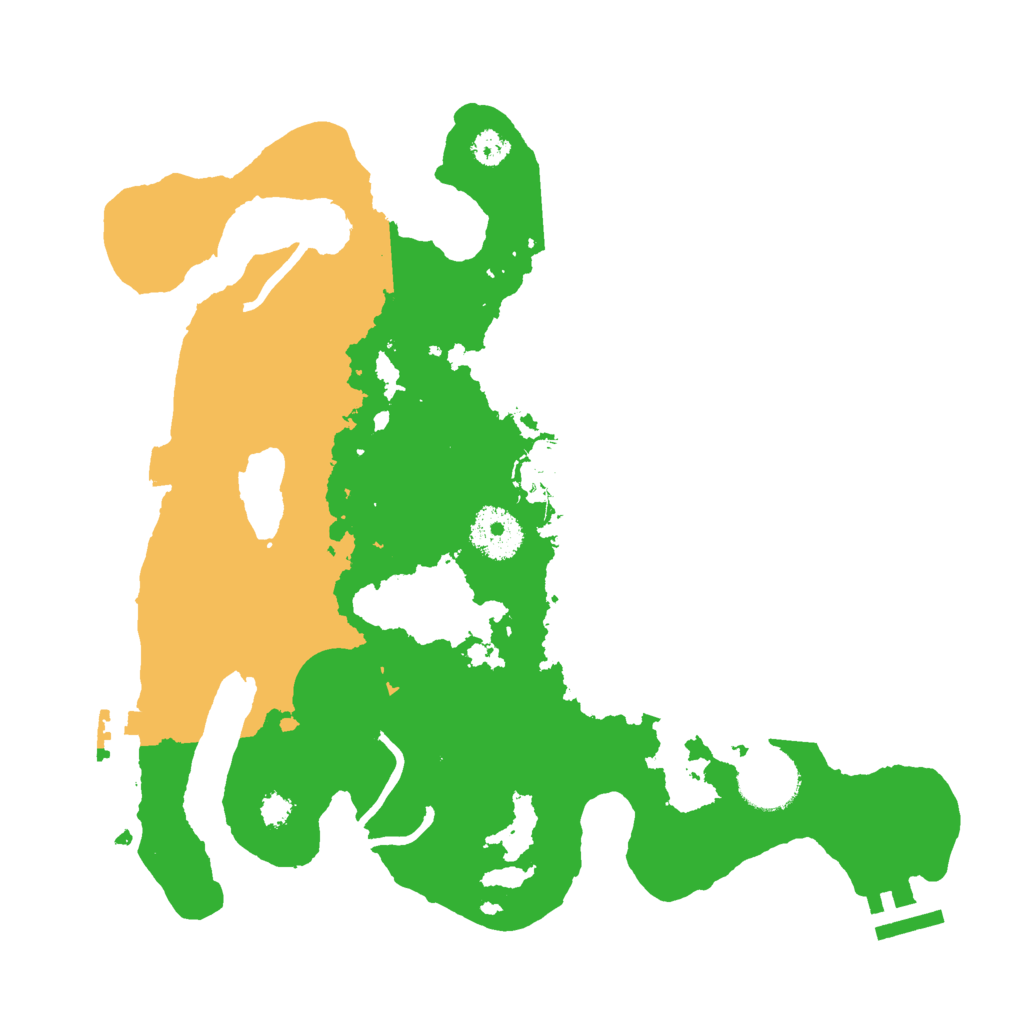 Biome Rust Map: Procedural Map, Size: 3000, Seed: 67665