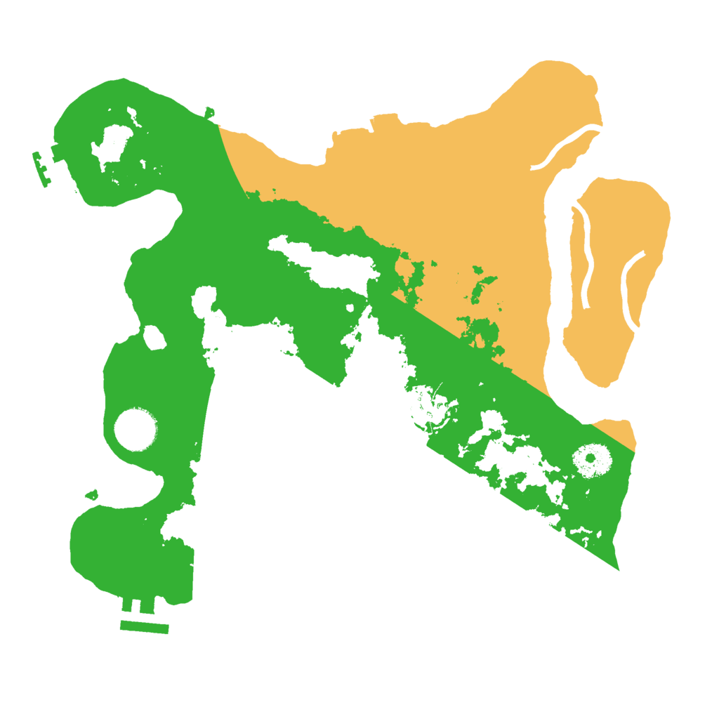 Biome Rust Map: Procedural Map, Size: 3000, Seed: 1382614255