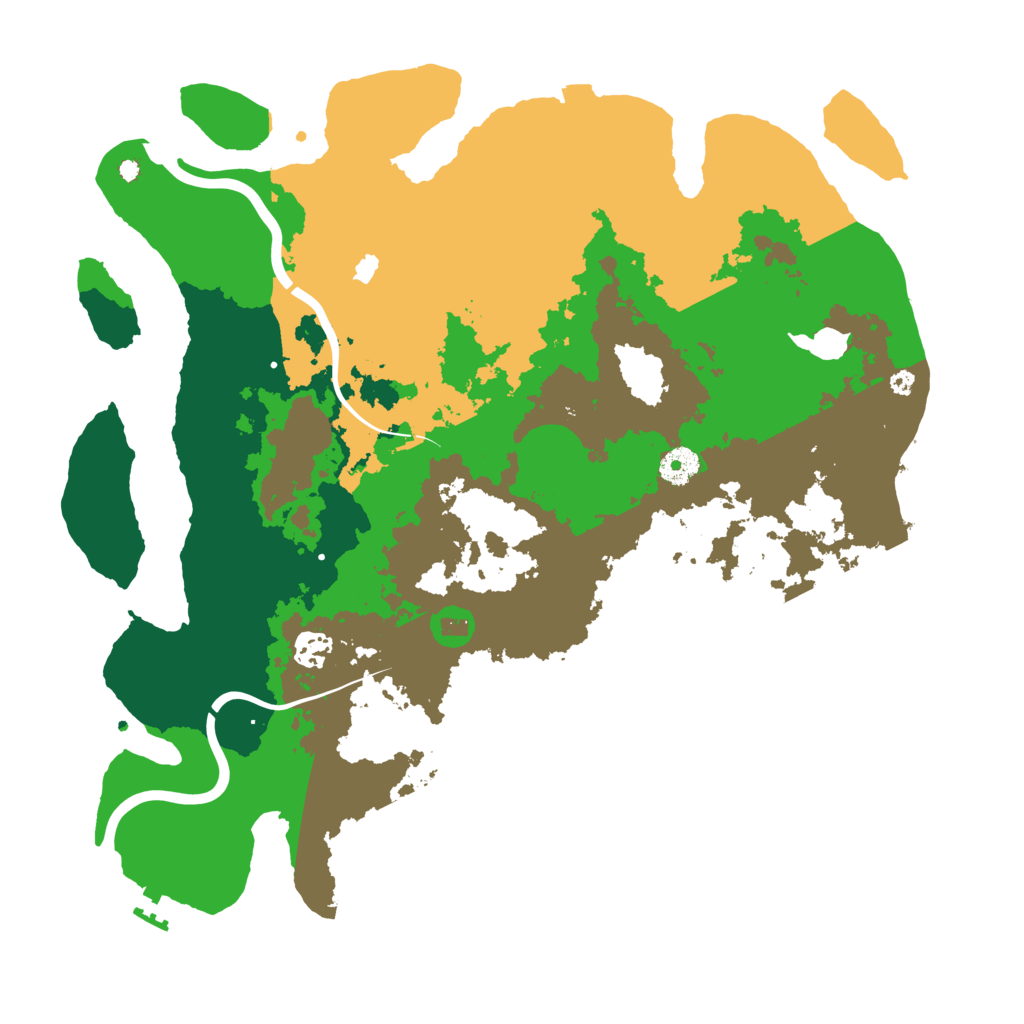 Biome Rust Map: Procedural Map, Size: 4000, Seed: 521685099