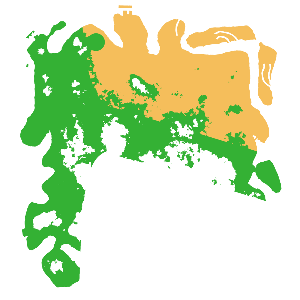 Biome Rust Map: Procedural Map, Size: 4500, Seed: 1771959555