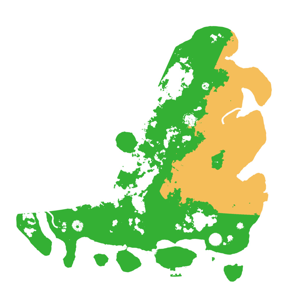 Biome Rust Map: Procedural Map, Size: 4000, Seed: 1129514