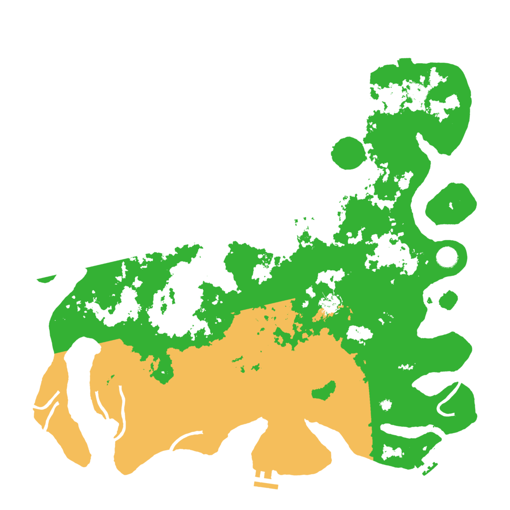 Biome Rust Map: Procedural Map, Size: 4250, Seed: 1105488144