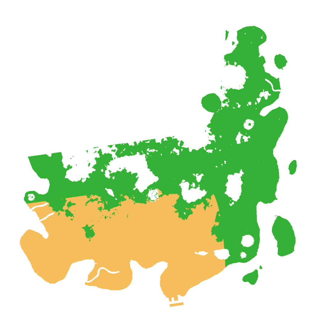 Biome Rust Map: Procedural Map, Size: 4500, Seed: 603235962