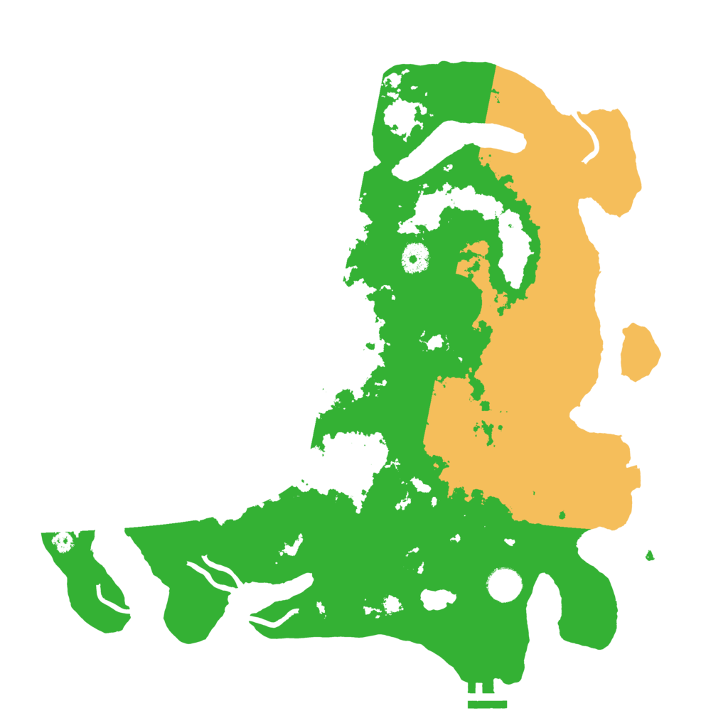 Biome Rust Map: Procedural Map, Size: 3750, Seed: 844982261