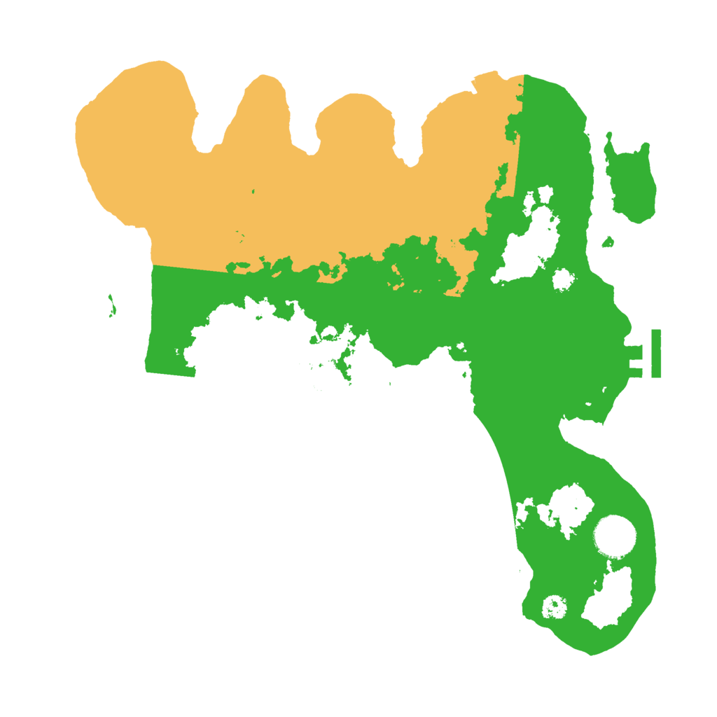 Biome Rust Map: Procedural Map, Size: 3000, Seed: 240906