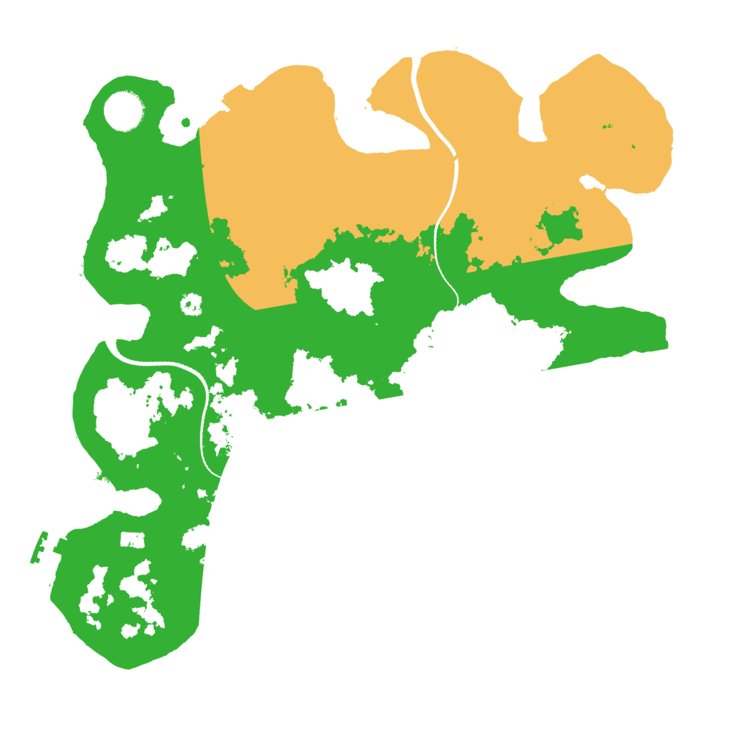 Biome Rust Map: Procedural Map, Size: 3250, Seed: 179711