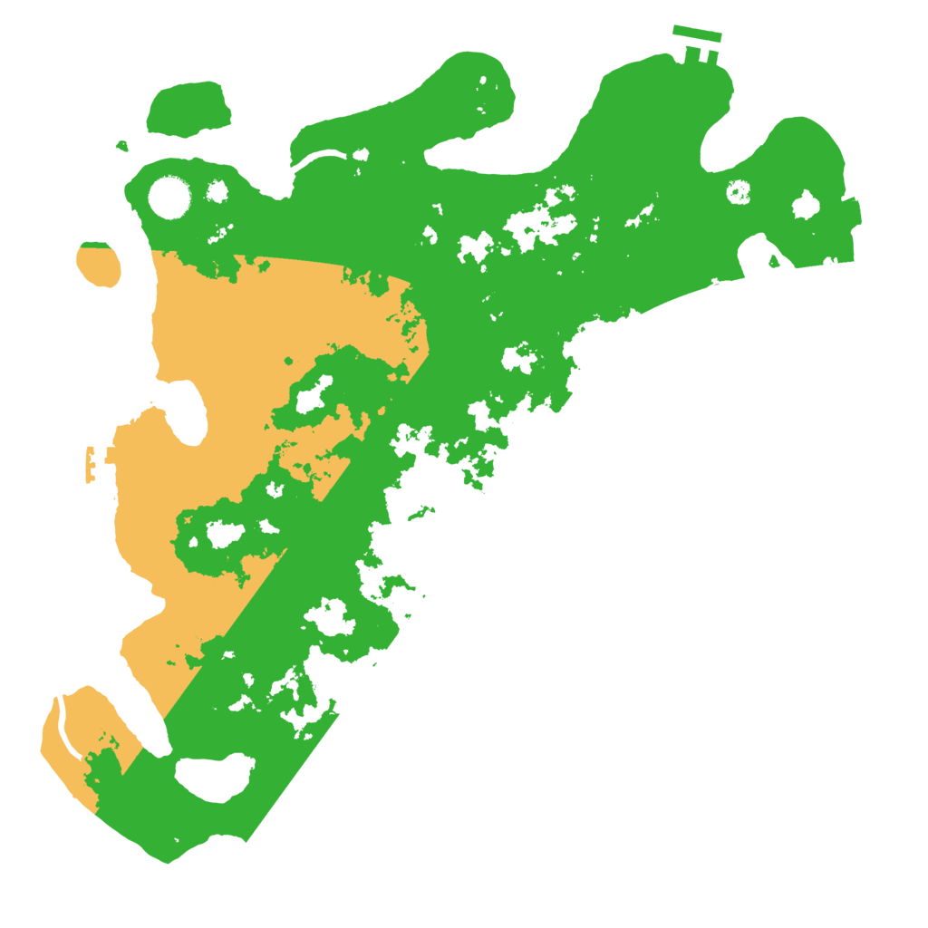 Biome Rust Map: Procedural Map, Size: 3850, Seed: 99692972