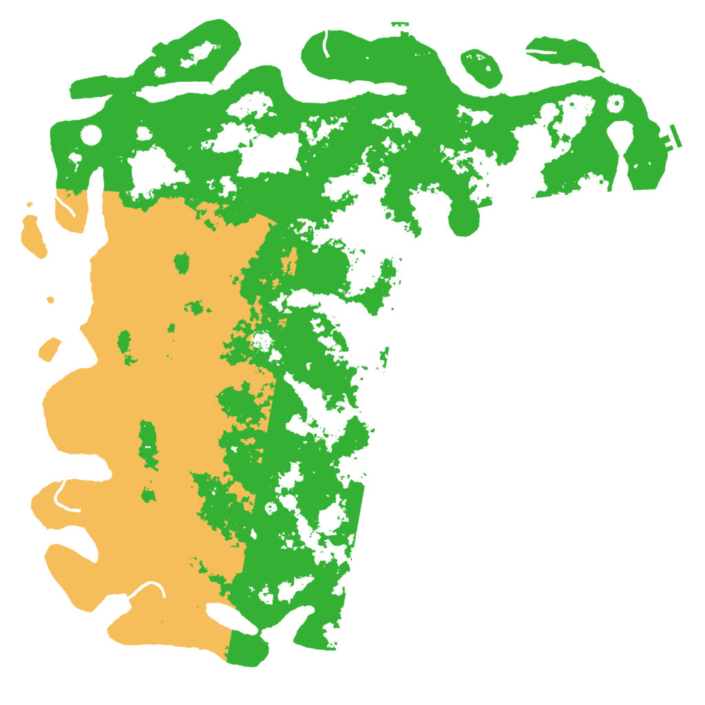 Biome Rust Map: Procedural Map, Size: 6000, Seed: 246363435