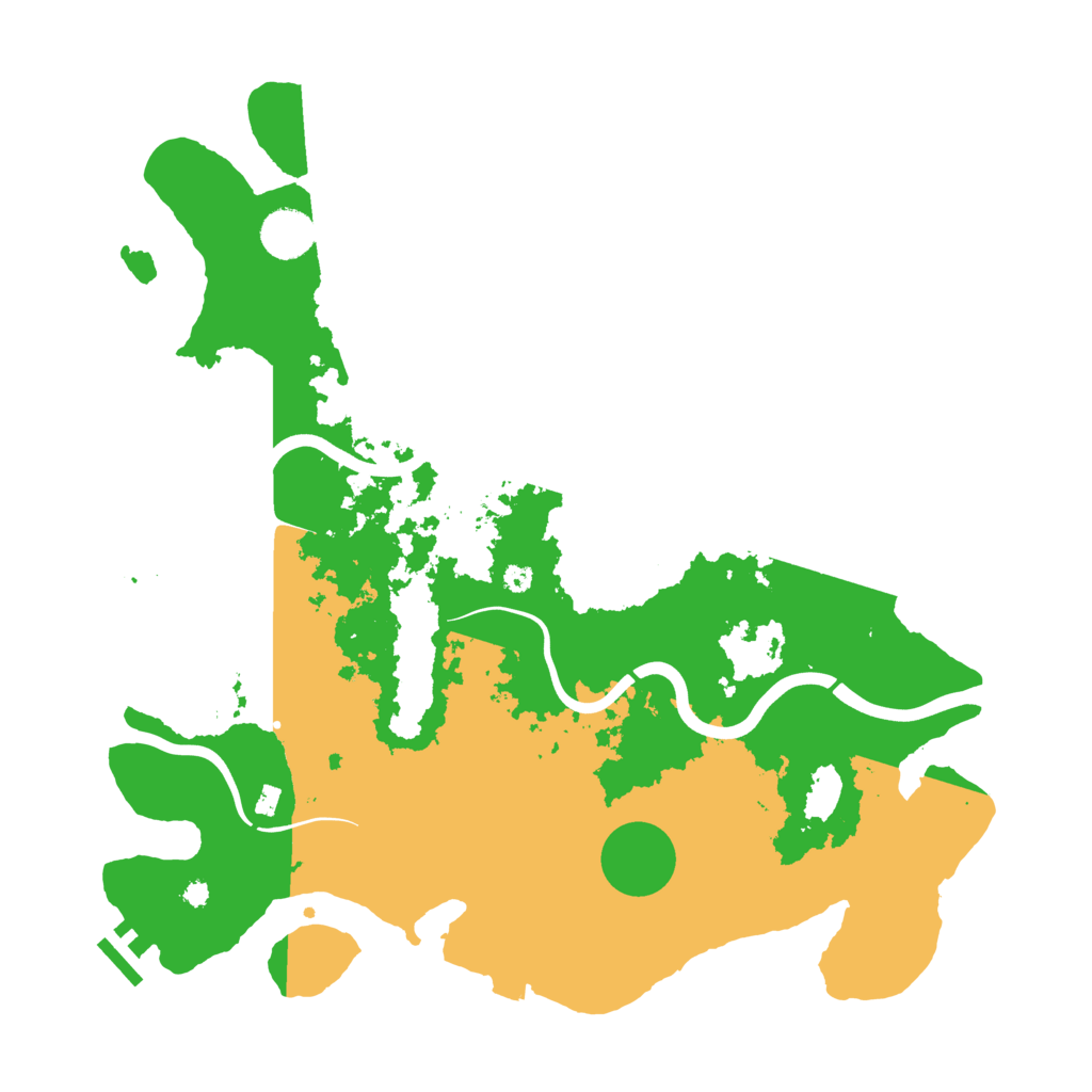 Biome Rust Map: Procedural Map, Size: 3865, Seed: 13825