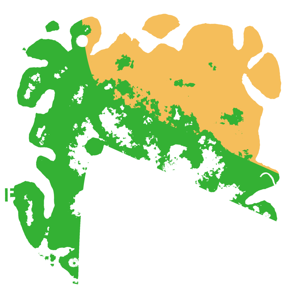 Biome Rust Map: Procedural Map, Size: 4500, Seed: 721181