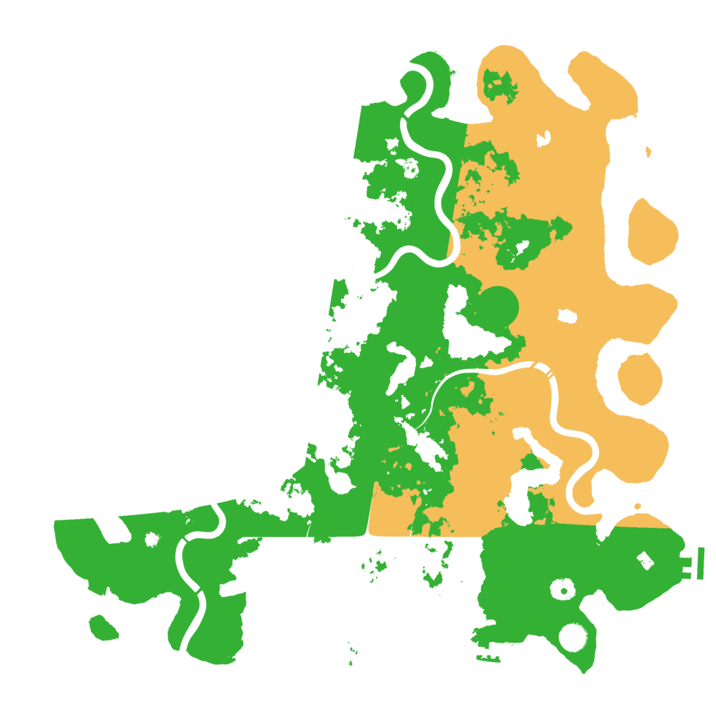 Biome Rust Map: Procedural Map, Size: 4500, Seed: 64065728