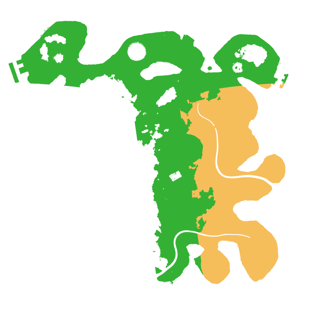 Biome Rust Map: Procedural Map, Size: 3000, Seed: 1763127817
