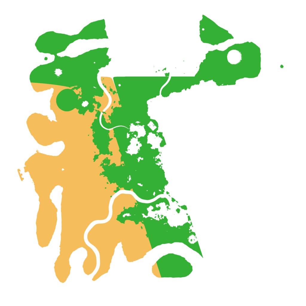 Biome Rust Map: Procedural Map, Size: 3750, Seed: 2477414