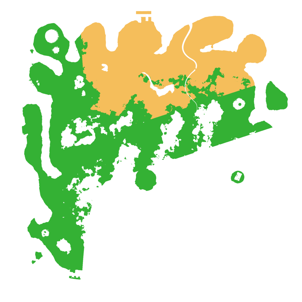 Biome Rust Map: Procedural Map, Size: 4000, Seed: 1202444659