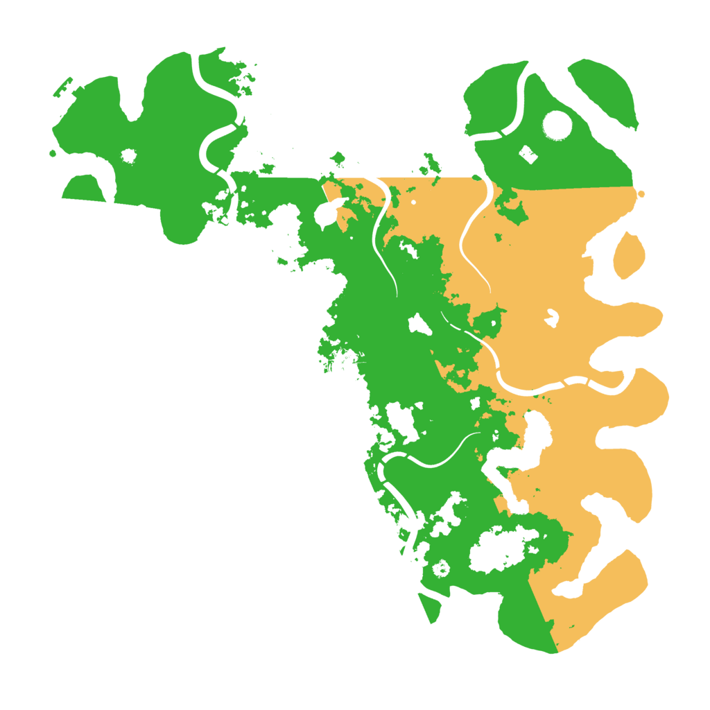 Biome Rust Map: Procedural Map, Size: 4250, Seed: 1890439603