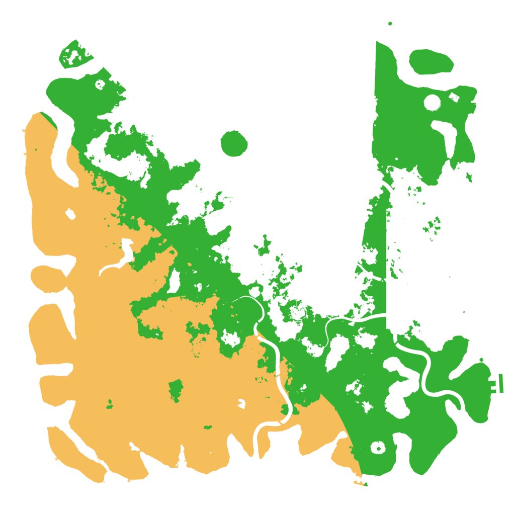 Biome Rust Map: Procedural Map, Size: 5500, Seed: 84726582